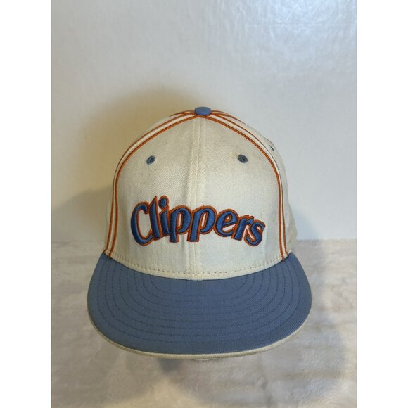 Vintage New Era Hardwood Classics Clippers Hat Size 7 3/8 - Picture 3 of 7